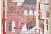 Frank Matcham (architect), architectural plan of the Hackney Empire, late 19th century