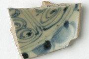 Porcelain bowl sherd, 1368-1644 AD. Museum no. LOAN:INDIA.24