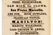 Canterbury Hall playbill, March 1866