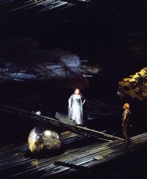 Rita Hunter as Brunnhilde in Wagner's opera Ring Cycle, 1973