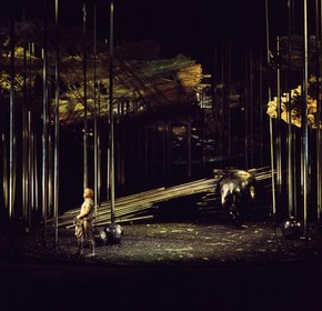Alberto Remedios as Siegfried in Wagner's opera The Ring of the Nibelungs performed at the London Coliseum, 1973