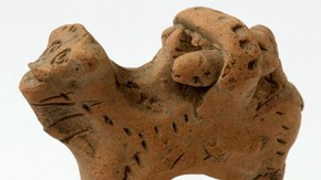Terracotta camel, 200-600 AD. Museum no. LOAN:STEIN.65 (Yo.0049.a)