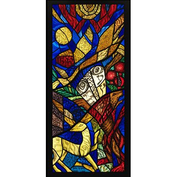 Stained glass window - The Eternal Stained glass window - The Eternal