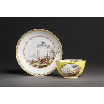 Tea bowl and saucer Tea bowl and saucer