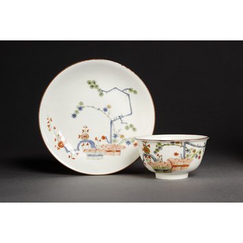 Tea bowl and saucer Tea bowl and saucer