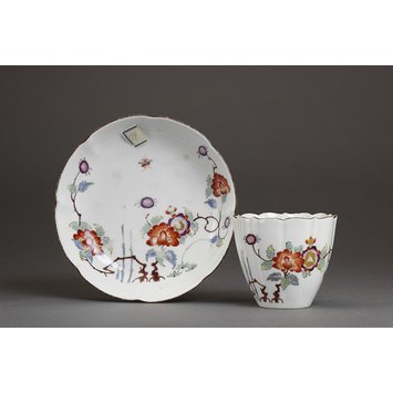 Beaker and saucer Beaker and saucer