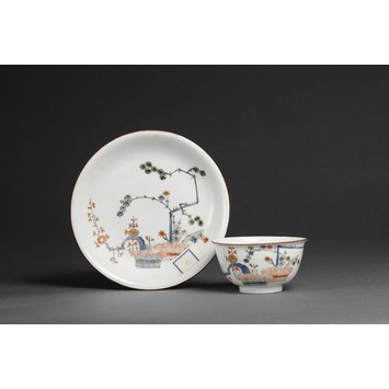 Tea bowl and saucer Tea bowl and saucer