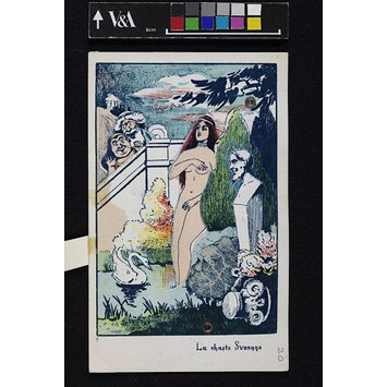 Postcard - 'La chaste Suzanne' Postcard - 'La chaste Suzanne'