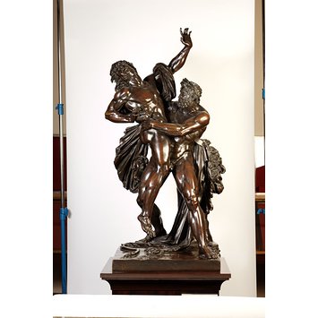 Figure group - Hercules and Antaeus Figure group - Hercules and Antaeus