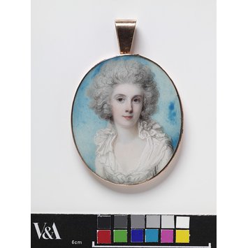 Miniature - Portrait miniature of an unknown woman, perhaps Henrietta Lady Pulteney Miniature - Portrait miniature of an unknown woman, perhaps Henrietta Lady Pulteney