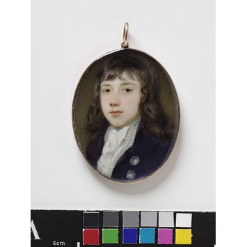 Miniature - Portrait miniature of H.R.H. The Duke of Sussex as a boy Miniature - Portrait miniature of H.R.H. The Duke of Sussex as a boy