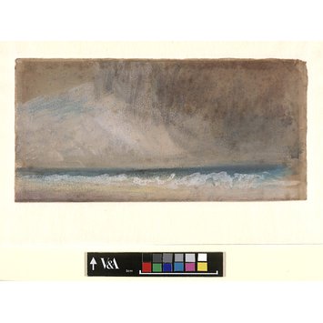 Watercolour - Study of Sea : Stormy Sky Watercolour - Study of Sea : Stormy Sky