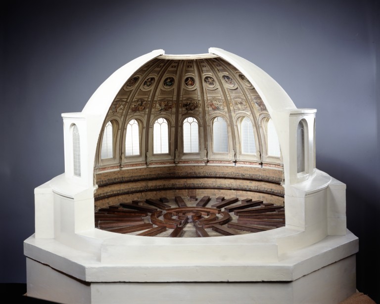 Architectural Model For The Proposed Reading Room Of The