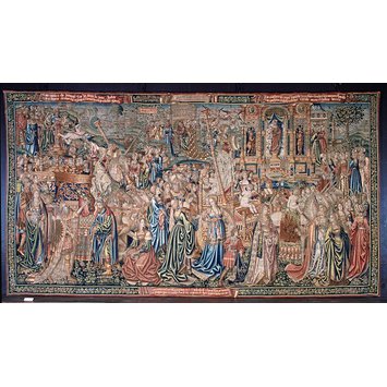 Tapestry - The Triumph of Chastity over Love Tapestry - The Triumph of Chastity over Love