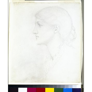 Portrait drawing - May Morris Portrait drawing - May Morris