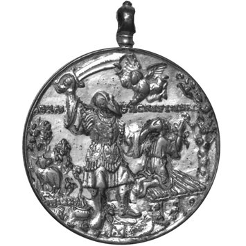 Medal - The Crucifixion and the Sacrifice of Isaac Medal - The Crucifixion and the Sacrifice of Isaac