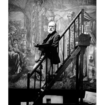 Photograph - Edward Burne-Jones Photograph - Edward Burne-Jones