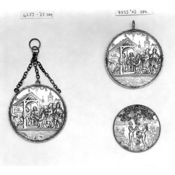 Medal - The Fall of Man and the Crucifixion Medal - The Fall of Man and the Crucifixion