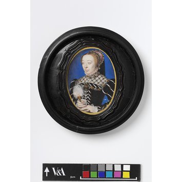 Portrait miniature - Catherine de Medici Portrait miniature - Catherine de Medici