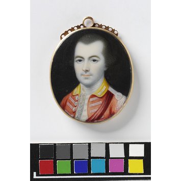 Portrait miniature - Portrait of an unknown man Portrait miniature - Portrait of an unknown man