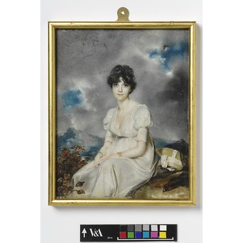 Portrait miniature - Mrs Robert Sherson Portrait miniature - Mrs Robert Sherson