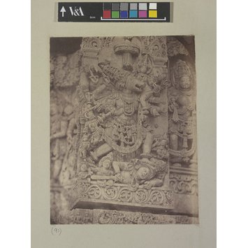 Photograph - Hindoo Temple Sculptures, Southern India, Hullabeed Photograph - Hindoo Temple Sculptures, Southern India, Hullabeed