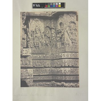 Photograph - Hindoo Temple Sculptures, Southern India, Hullabeed Photograph - Hindoo Temple Sculptures, Southern India, Hullabeed