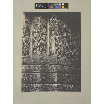 Photograph - Hindoo Temple Sculptures, Southern India, Hullabeed Photograph - Hindoo Temple Sculptures, Southern India, Hullabeed