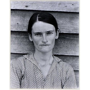 Photograph - Allie Mae Burroughs, Hale County, Alabama Photograph - Allie Mae Burroughs, Hale County, Alabama
