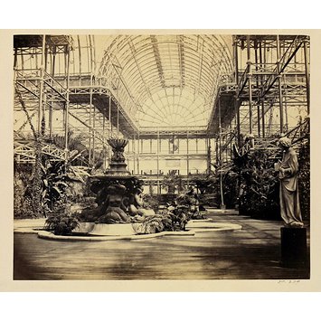 Interior View Crystal Palace Delamotte Philip Henry