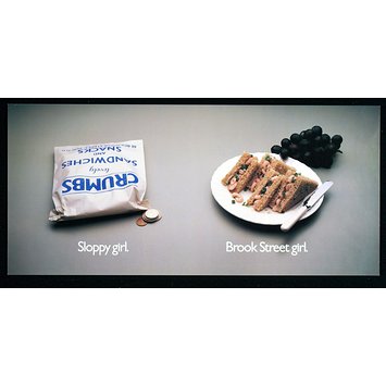 Poster - Sloppy girl. Brook Street girl Poster - Sloppy girl. Brook Street girl