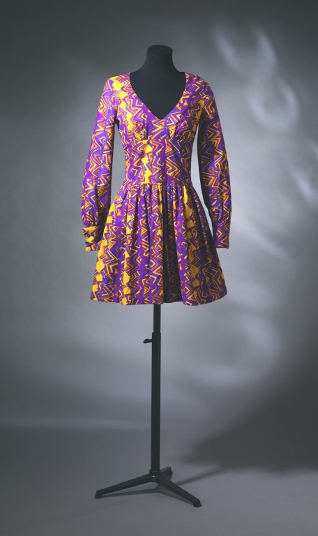 Yellow a Line Mini Dress Biba