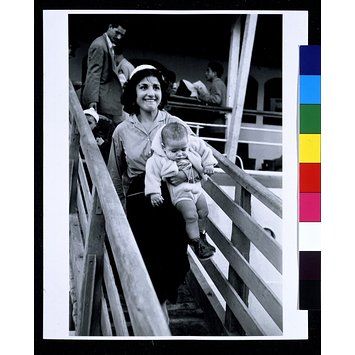 Photograph - Jewish immigrants arriving in Israel Photograph - Jewish immigrants arriving in Israel