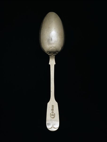 electroplating a spoon with silver