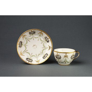 Cup and saucer Cup and saucer