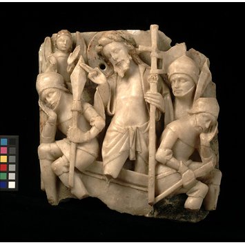 Fragment of a panel - The Resurrection Fragment of a panel - The Resurrection