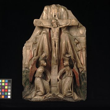 Fragment of a panel - The Trinity Fragment of a panel - The Trinity