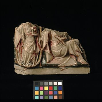 Fragment of a panel - Tree of Jesse Fragment of a panel - Tree of Jesse