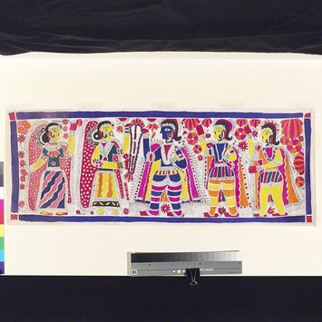 Painting - Rama and Sita Painting - Rama and Sita