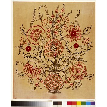 Chintz process samples Chintz process samples