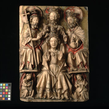 Panel - The Coronation of the Virgin Panel - The Coronation of the Virgin