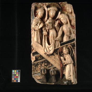 Panel - The Three Marys at the Sepulchre Panel - The Three Marys at the Sepulchre