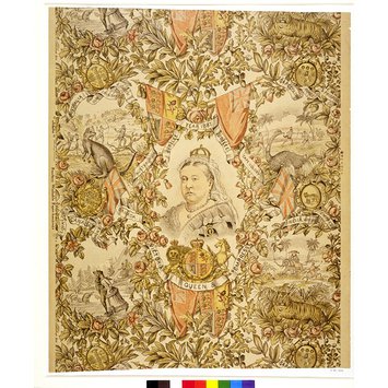 Wallpaper - Queen Victoria's Golden Jubilee Wallpaper - Queen Victoria's Golden Jubilee