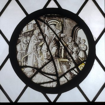 Roundel - Judgement of Solomon Roundel - Judgement of Solomon