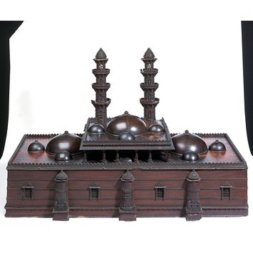 Architectural model - Model of Miyan Khan Chishti mosque in Ahmadabad Architectural model - Model of Miyan Khan Chishti mosque in Ahmadabad