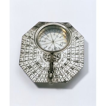 Sundial with compass Sundial with compass
