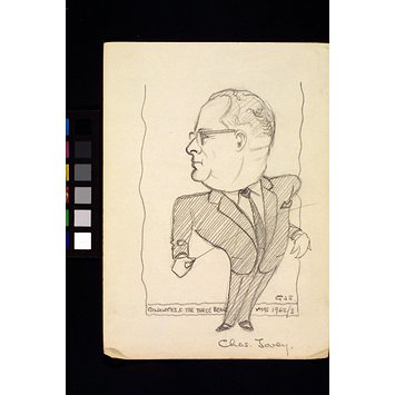 Caricature - Charles Tovey conducting a performance of <font -i>Goldilocks and the Three Bears</font -i> Caricature - Charles Tovey conducting a performance of <font -i>Goldilocks and the Three Bears</font -i>