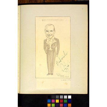 Caricature - Roy Fox Caricature - Roy Fox