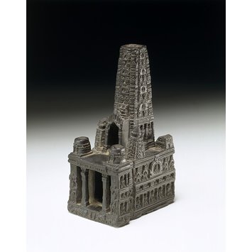 Model - Mahabodhi Temple at Bodhgaya Model - Mahabodhi Temple at Bodhgaya