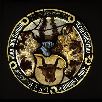 Roundel - Arms of Hans von Sandizell Roundel - Arms of Hans von Sandizell